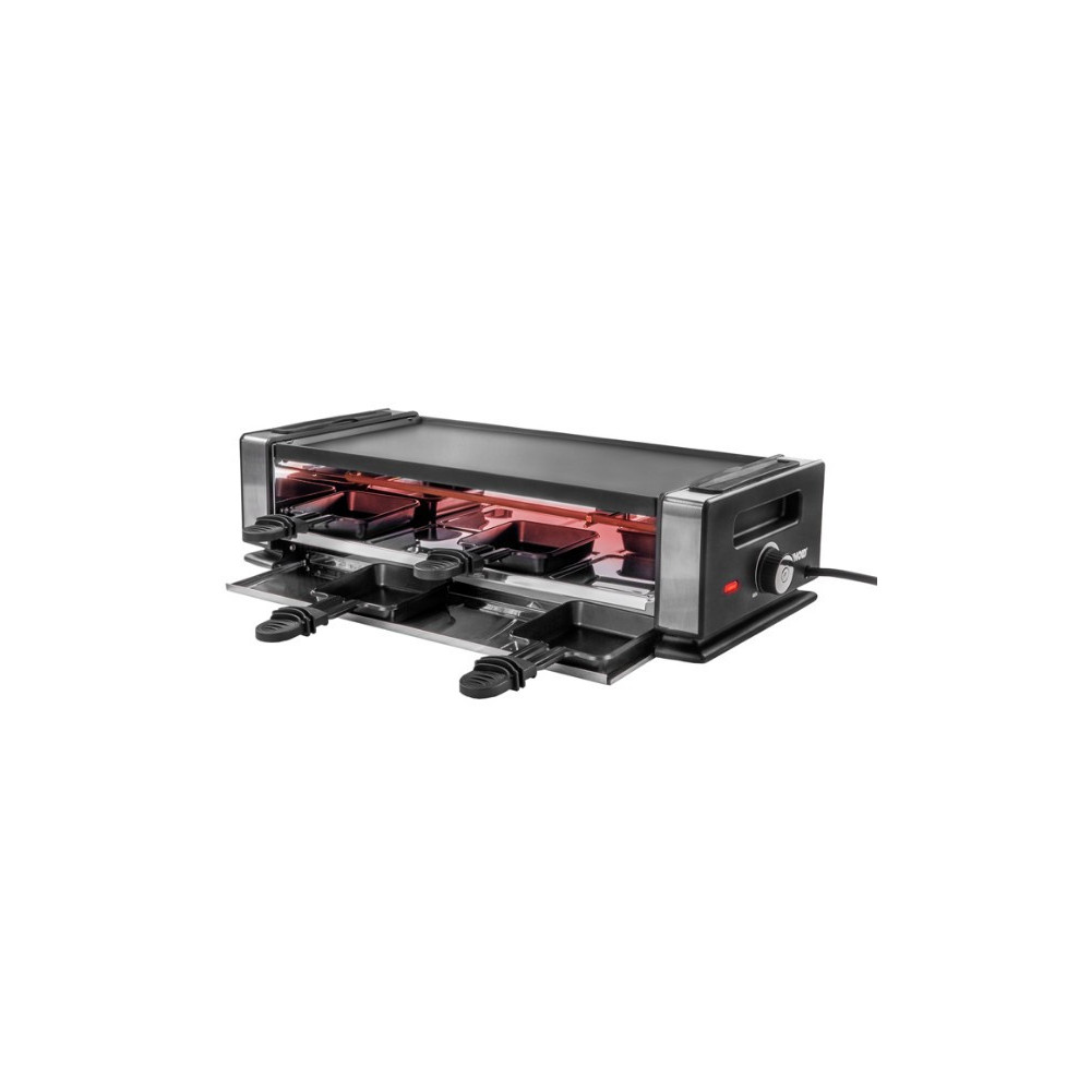 Unold 48730 raclette 8 personne(s) 1200 W Noir, Acier inoxydable Unold 48730 raclette 8 personne(s) 1200 W Noir, Acier inoxydable
