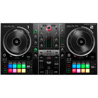 Hercules Inpulse 500 Graveur DVS (Digital Vinyl System) Noir