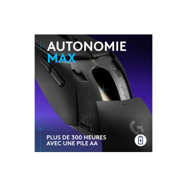 Logitech G G309 - Souris - jeux - optique - 6 boutons - sans fil - 2.4 GHz, Bluetooth - récepteur USB Logitech LIGHTSPEED - no