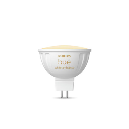 Philips Hue White ambiance MR16 Spot d'éclairage intelligent Bluetooth Zigbee 5,1 W