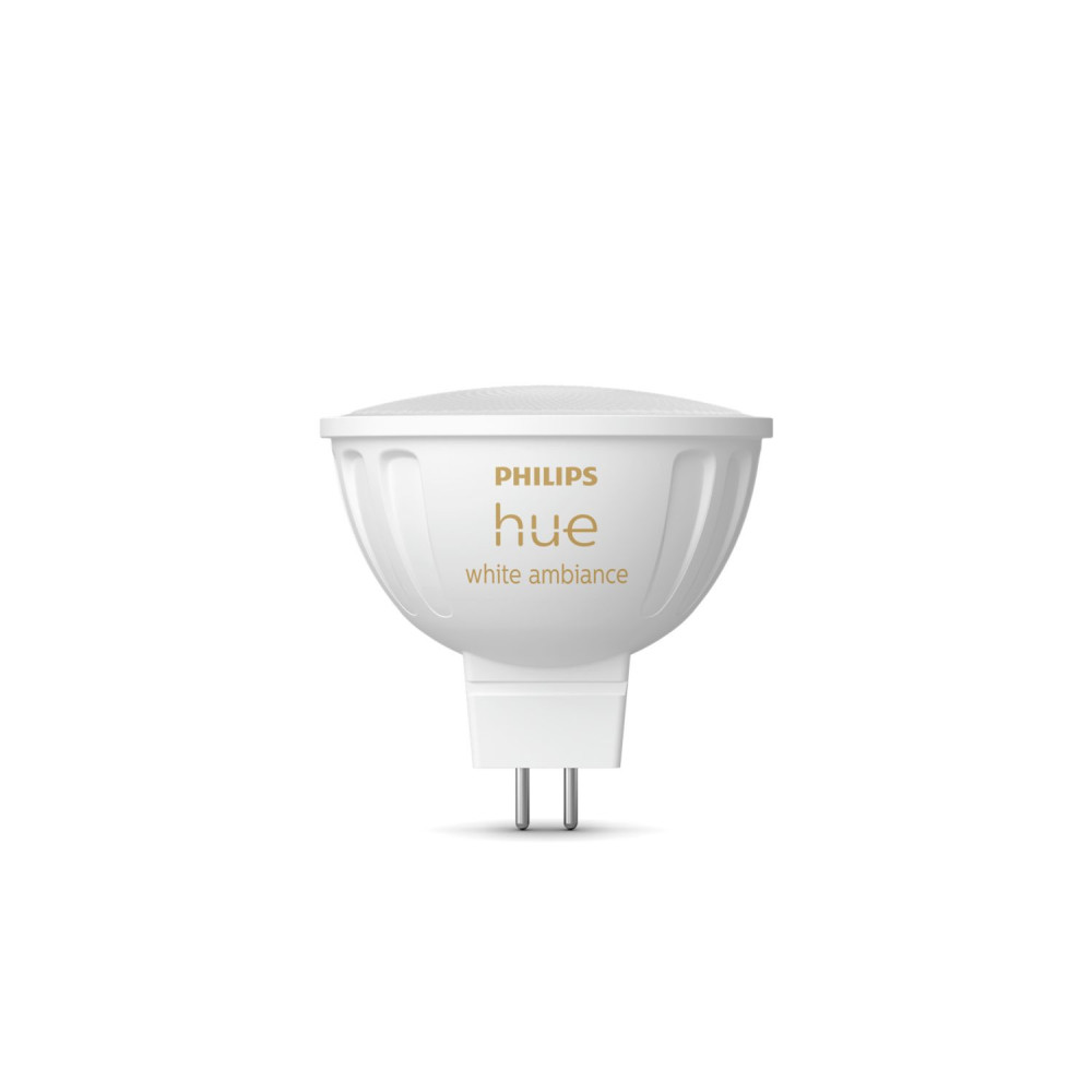 Philips Hue White ambiance MR16 Spot d'éclairage intelligent Bluetooth Zigbee 5,1 W