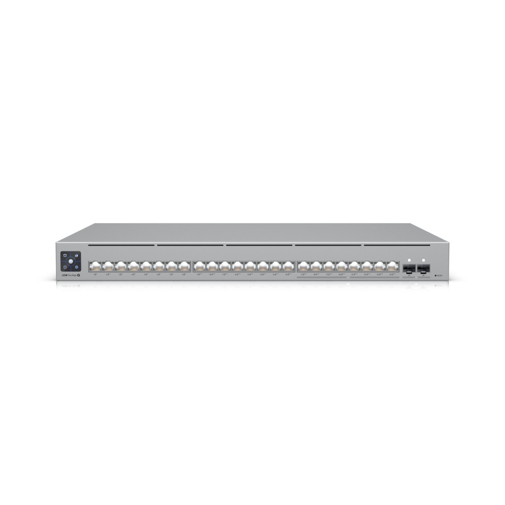 Ubiquiti USW-Pro-Max-24-PoE L3 2.5G Ethernet (100 1000 2500) Connexion Ethernet, supportant l'alimentation via ce port (PoE) Ubiquiti USW-Pro-Max-24-PoE L3 2.5G Ethernet (100 1000 2500) Connexion Ethernet, supportant l'alimentation via ce port (PoE)