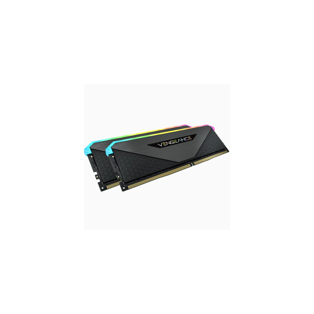 Corsair Vengeance RGB CMN64GX4M2Z3600C18 module de mémoire 64 Go 2 x 32 Go DDR4 3600 MHz Corsair Vengeance RGB CMN64GX4M2Z3600C18 module de mémoire 64 Go 2 x 32 Go DDR4 3600 MHz