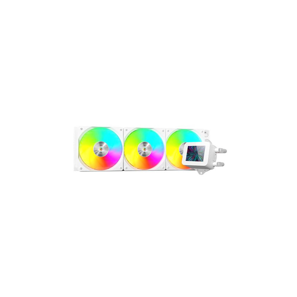 Mars Gaming ML-VISION360W Processeur Refroidisseur de liquide tout-en-un 12 cm Blanc Mars Gaming ML-VISION360W Processeur Refroidisseur de liquide tout-en-un 12 cm Blanc