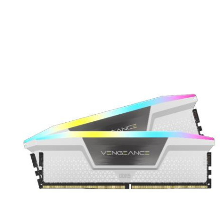 Corsair Vengeance RGB CMH64GX5M2B5600C40W module de mémoire 64 Go 2 x 32 Go DDR5 5600 MHz