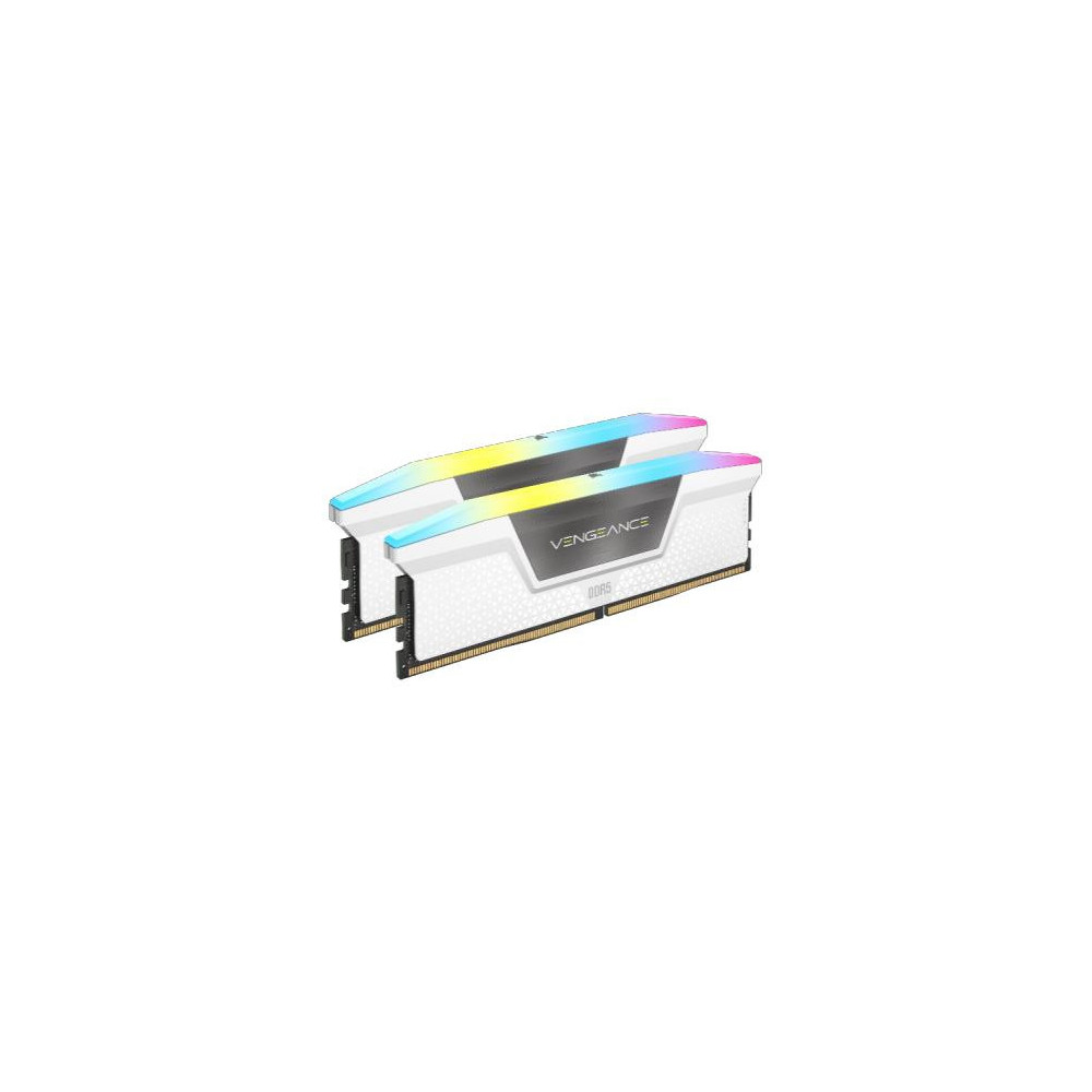 Corsair Vengeance RGB CMH64GX5M2B5600C40W module de mémoire 64 Go 2 x 32 Go DDR5 5600 MHz
