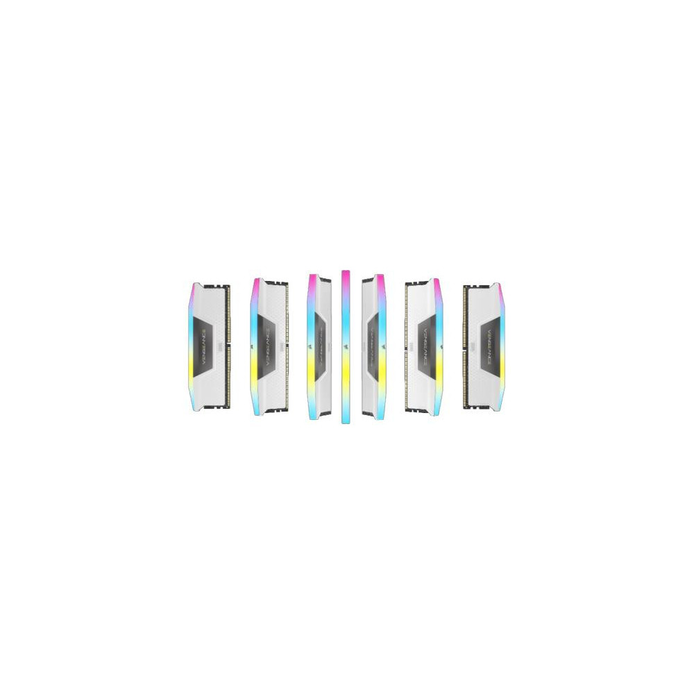 Corsair Vengeance RGB CMH64GX5M2B5600C40W module de mémoire 64 Go 2 x 32 Go DDR5 5600 MHz