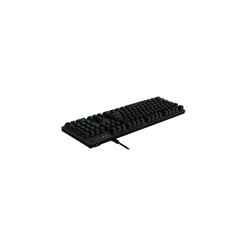 Logitech G 920-009346 clavier Jouer USB AZERTY Français Charbon