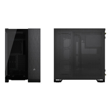 Corsair CC-9011283-WW unité centrale Midi Tower Aluminium, Noir
