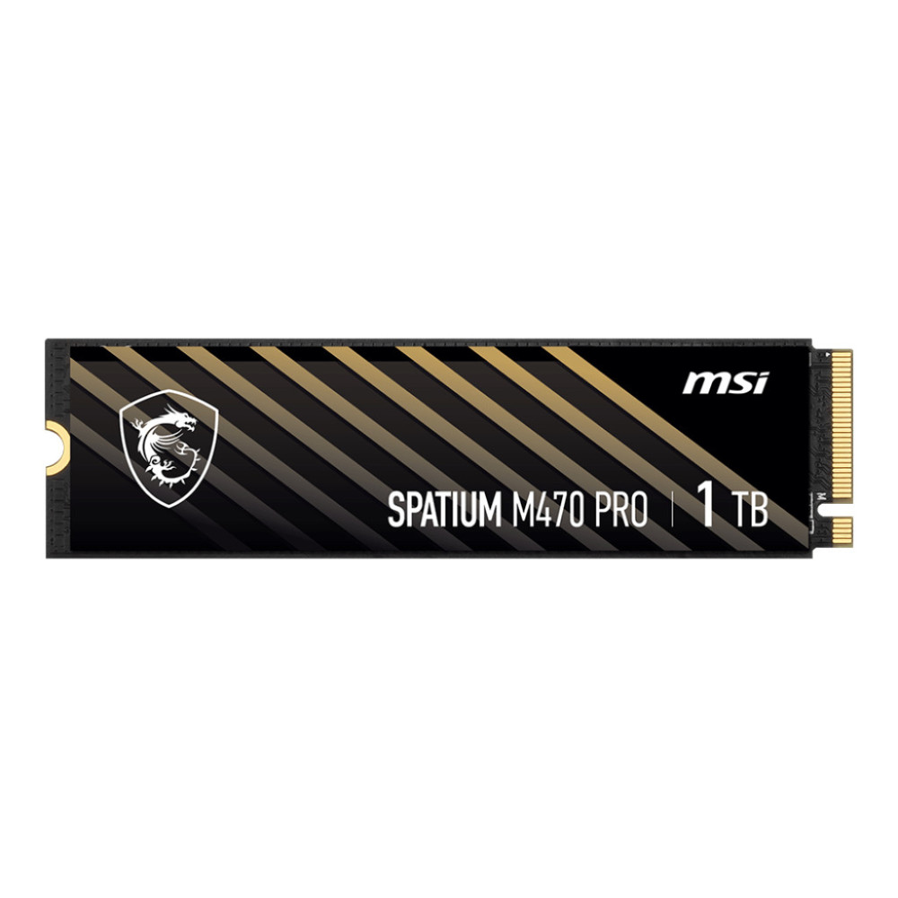 MSI Spatium M470 PRO PCIe 4.0 NVMe M.2 1TB 1 To PCI Express 4.0 3D NAND MSI Spatium M470 PRO PCIe 4.0 NVMe M.2 1TB 1 To PCI Express 4.0 3D NAND