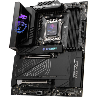 MSI MPG X870E CARBON WIFI carte mère AMD X870E Emplacement AM5 ATX