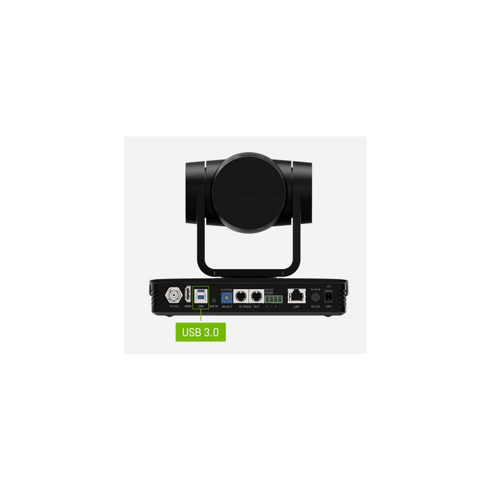 Caméra PTZ IPEVO VC-Z4K UHD 4K noir