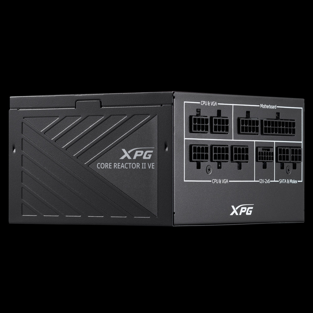 XPG COREREACTOR II VE 750W unité d'alimentation d'énergie 24-pin ATX ATX Noir