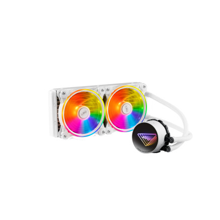 XPG LEVANTE X 240 Processeur Refroidisseur hybride 12 cm Blanc