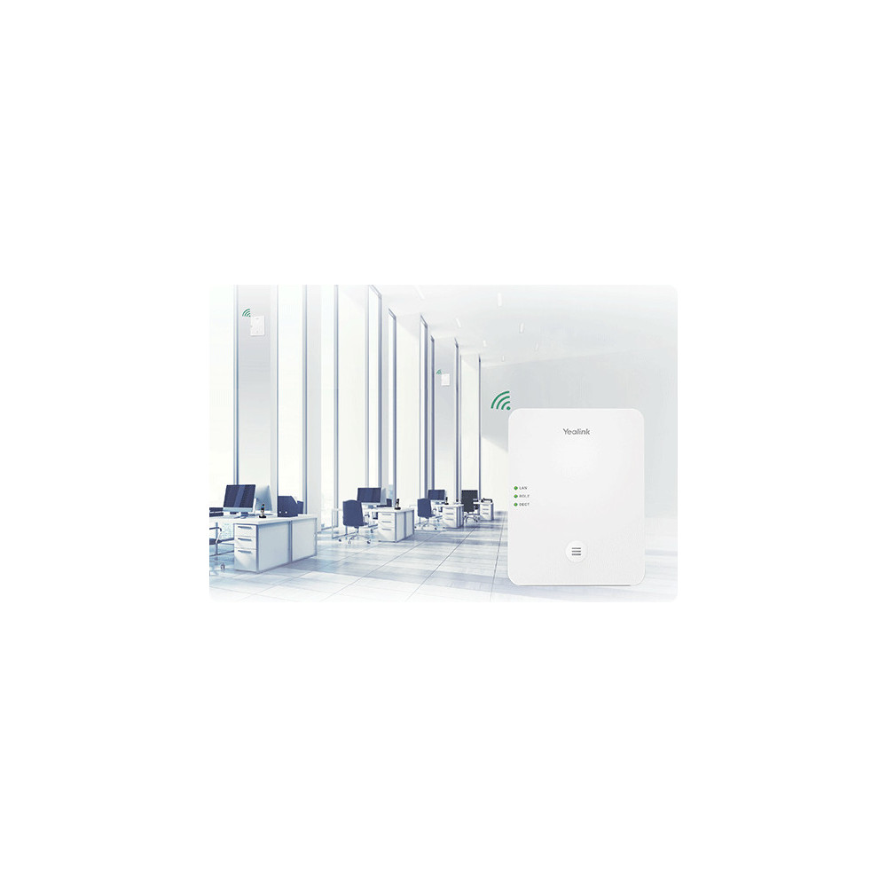 Yealink W80DM station de base DECT Blanc