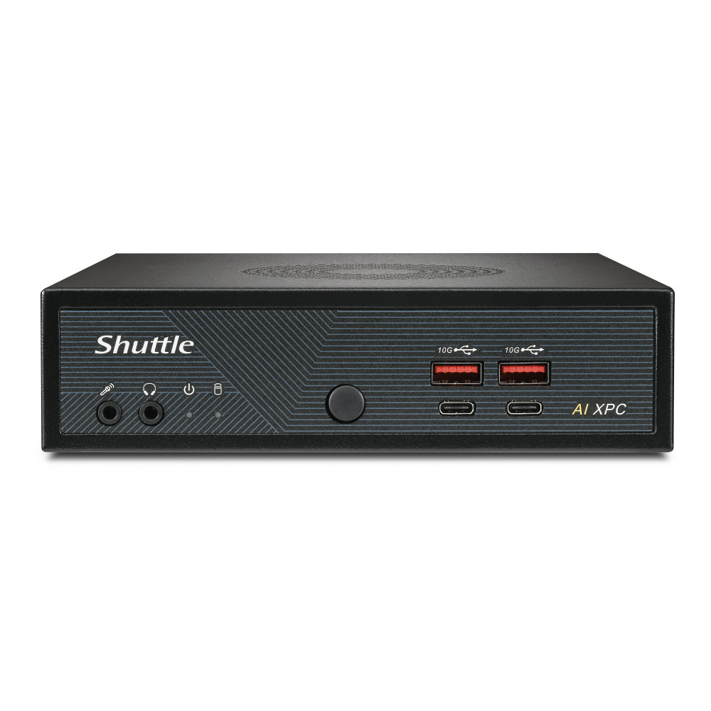 Shuttle Slim AI PC DN11H7 Intel Core Ultra 7 155H, Intel Arc graphics, 2xHDMI, 2x DP, 4x 2.5 Gbit LAN, VESA, 24 7 Shuttle Slim AI PC DN11H7 Intel Core Ultra 7 155H, Intel Arc graphics, 2xHDMI, 2x DP, 4x 2.5 Gbit LAN, VESA, 24 7
