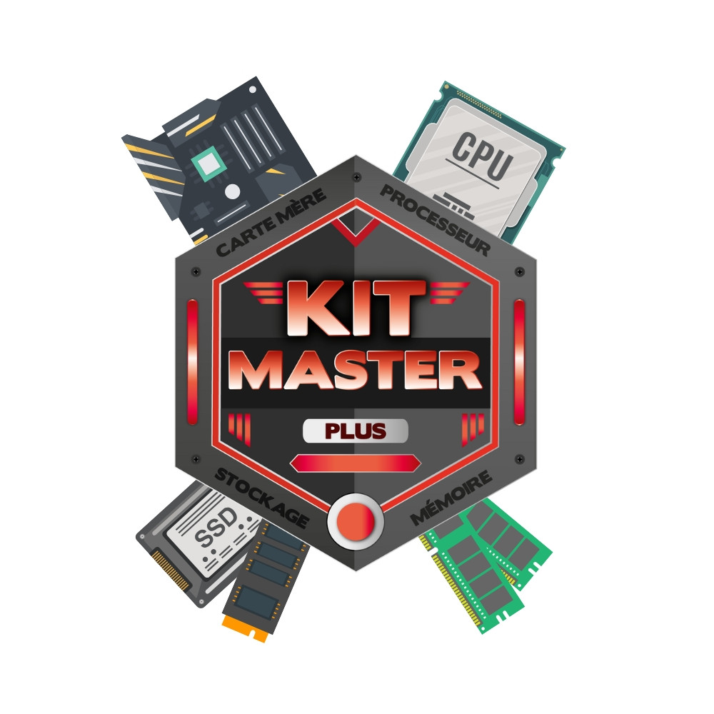 KIT Master Plus - Z790 H7-A + CPU Intel i7-14700KF + RAM DDR5-5600 / 32Go + SSD E100 / 1To KIT Master Plus - Z790 H7-A + CPU Intel i7-14700KF + RAM DDR5-5600 / 32Go + SSD E100 / 1To