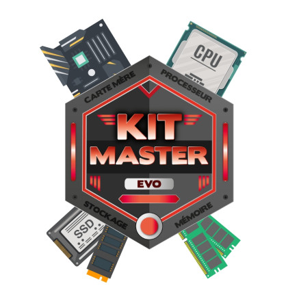 KIT Master EVO - Z790 H7-A + CPU Intel i7-14700KF + RAM DDR5-6000 / 32Go + SSD E100 / 1To