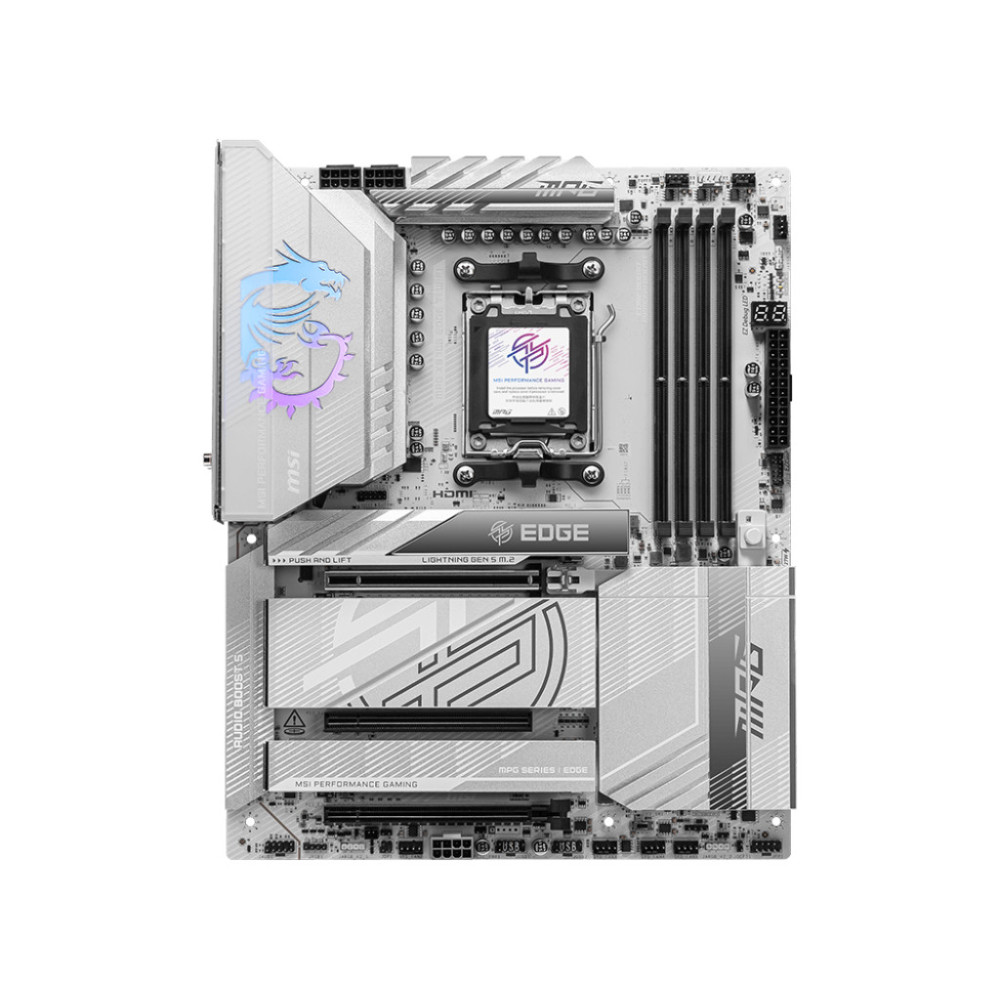 MSI MPG X870E EDGE TI WIFI carte mère AMD X870E Emplacement AM5 ATX MSI MPG X870E EDGE TI WIFI carte mère AMD X870E Emplacement AM5 ATX
