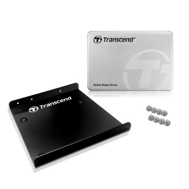Transcend TS256GSSD370S disque SSD 256 Go 2.5" Série ATA III MLC