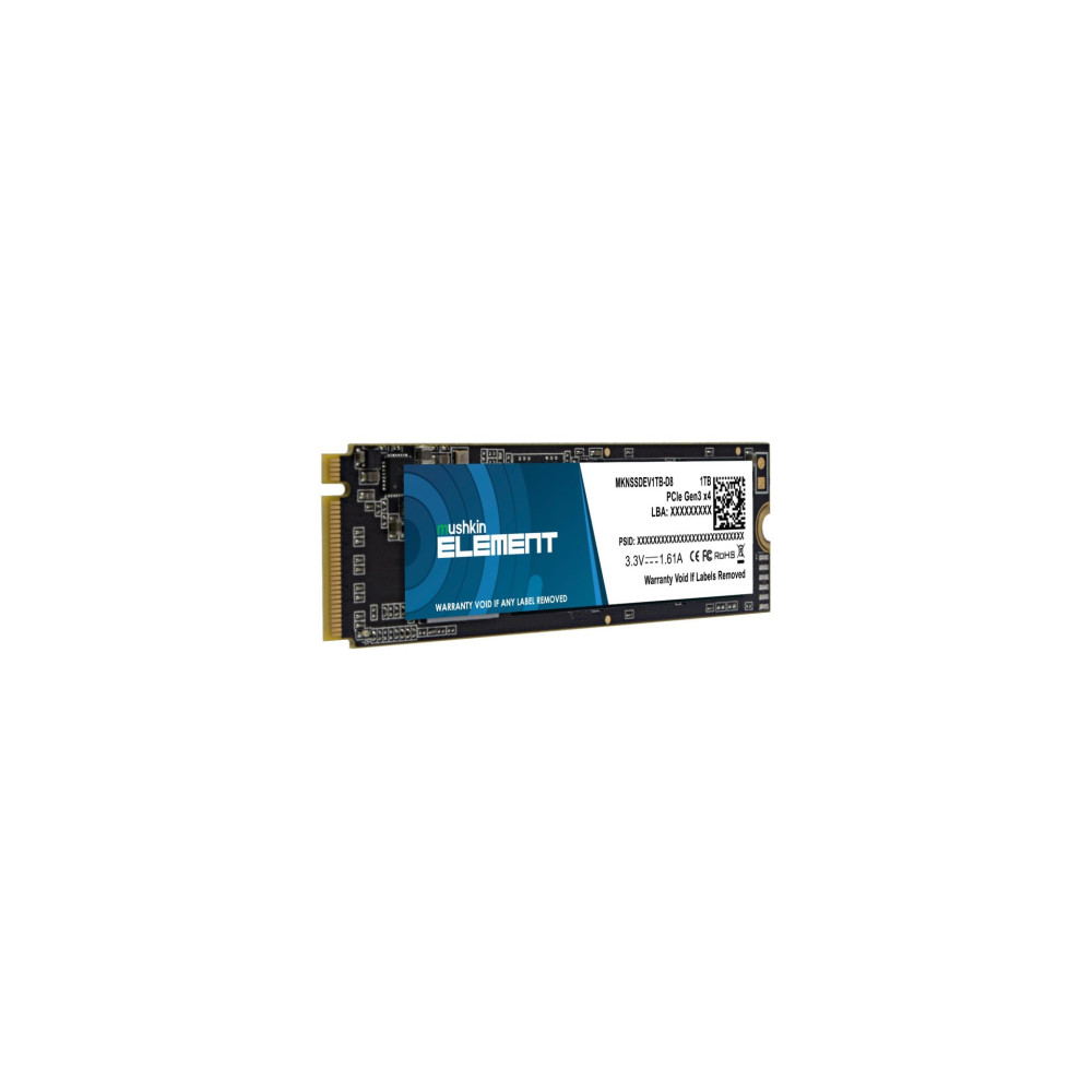 Mushkin Element 1 To M.2 PCI Express 3.0 NVMe 3D NAND