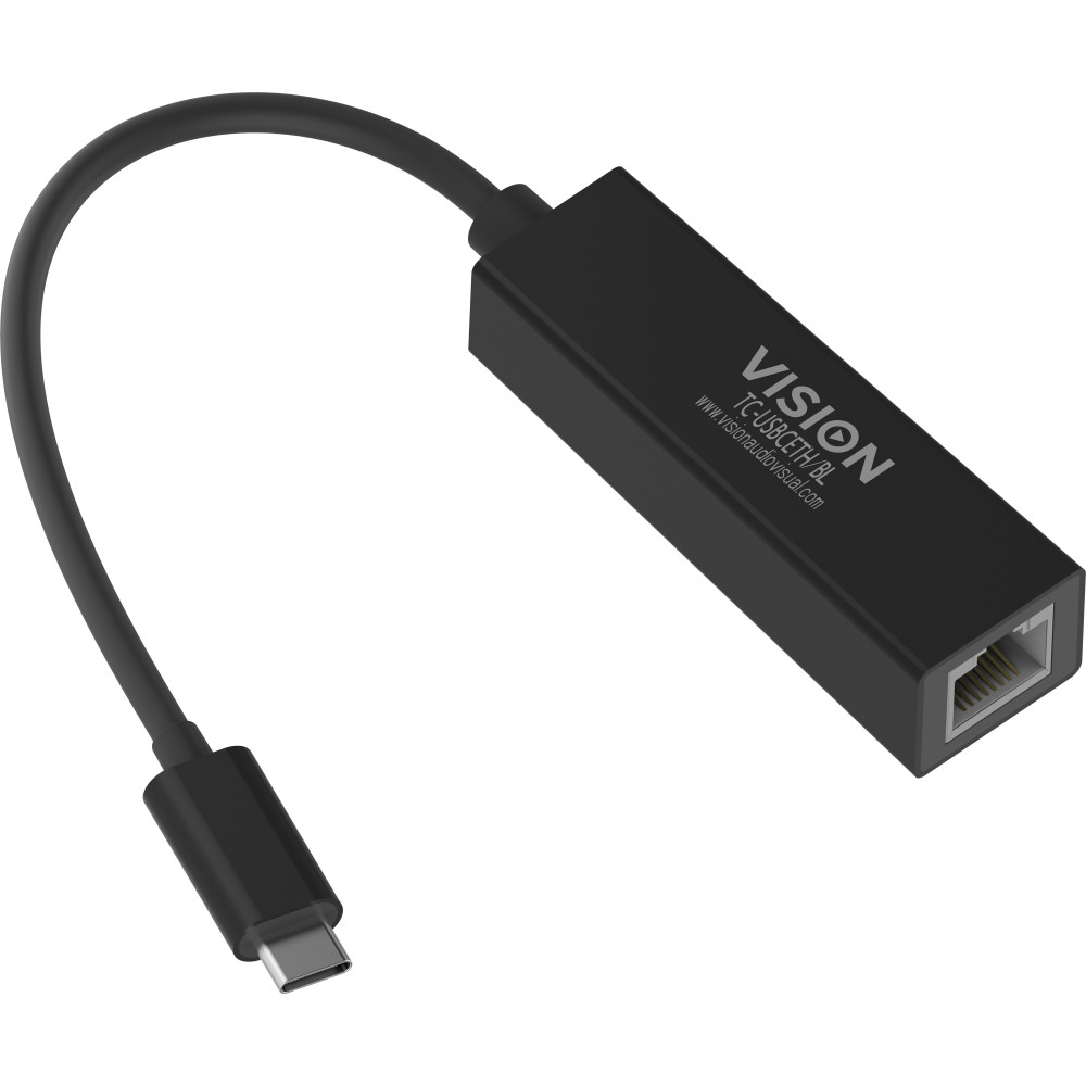 Vision TC-USBCETH BL carte réseau Ethernet Vision TC-USBCETH BL carte réseau Ethernet