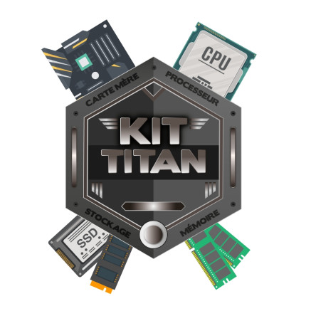KIT Titan Ultra - Z890 Eagle Wifi7 + CPU Intel Core Ultra 9 285KF + RAM DDR5-6000 / 32Go + SSD E100 / 1To