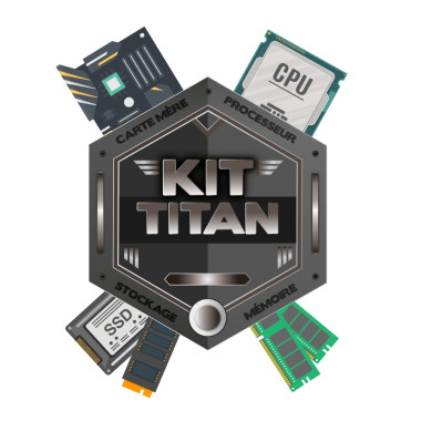 KIT Titan Ultra - Z890 Eagle Wifi7 + CPU Intel Core Ultra 9 285KF + RAM DDR5-6000 / 32Go + SSD E100 / 1To