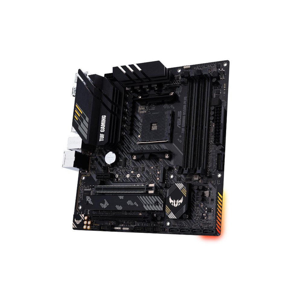 ASUS TUF GAMING B550M PLUS AMD B550 Emplacement AM4 micro ATX ASUS TUF GAMING B550M PLUS AMD B550 Emplacement AM4 micro ATX