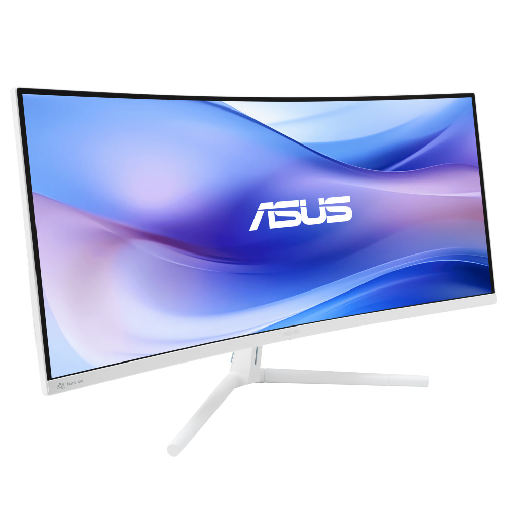 ASUS VU34WCIP-W écran plat de PC 86,4 cm (34") 3440 x 1440 pixels Wide Quad HD Blanc