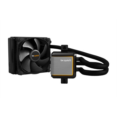 be quiet! Silent Loop 120 mm | Système de refroidissement liquide tout-en-un, 120 mm, noir, socket Intel et AMD