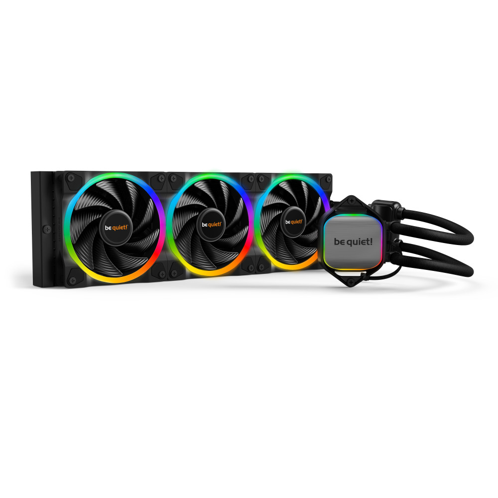 be quiet! Pure Loop 2 FX 360 mm | Système de refroidissement liquide tout-en-un, 360 mm, noir, socket Intel et AMD, ARGB be quiet! Pure Loop 2 FX 360 mm | Système de refroidissement liquide tout-en-un, 360 mm, noir, socket Intel et AMD, ARGB