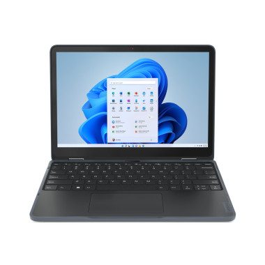 Lenovo 500w Yoga Gen 4 Intel® N N100 Hybride (2-en-1) 31 cm (12.2") Écran tactile WUXGA 4 Go LPDDR5-SDRAM 128 Go SSD Wi-Fi 6
