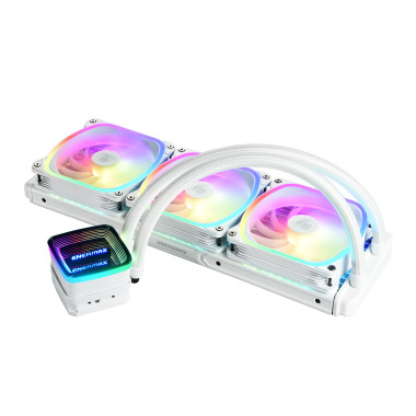Enermax ELC-AQFA360-SQA-W système de refroidissement d’ordinateur Processeur Kit de refroidissement du liquide 12 cm Blanc 1