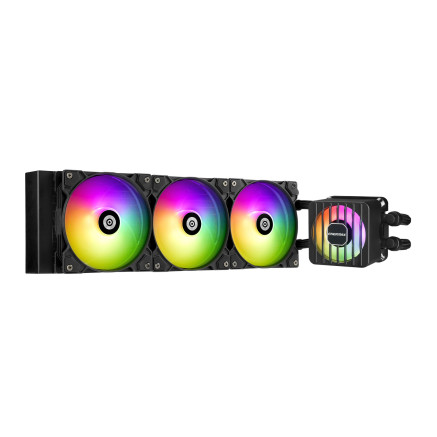 Enermax ELC-LMF360T-ARGB système de refroidissement d’ordinateur Processeur Refroidisseur de liquide tout-en-un 12 cm Noir 2