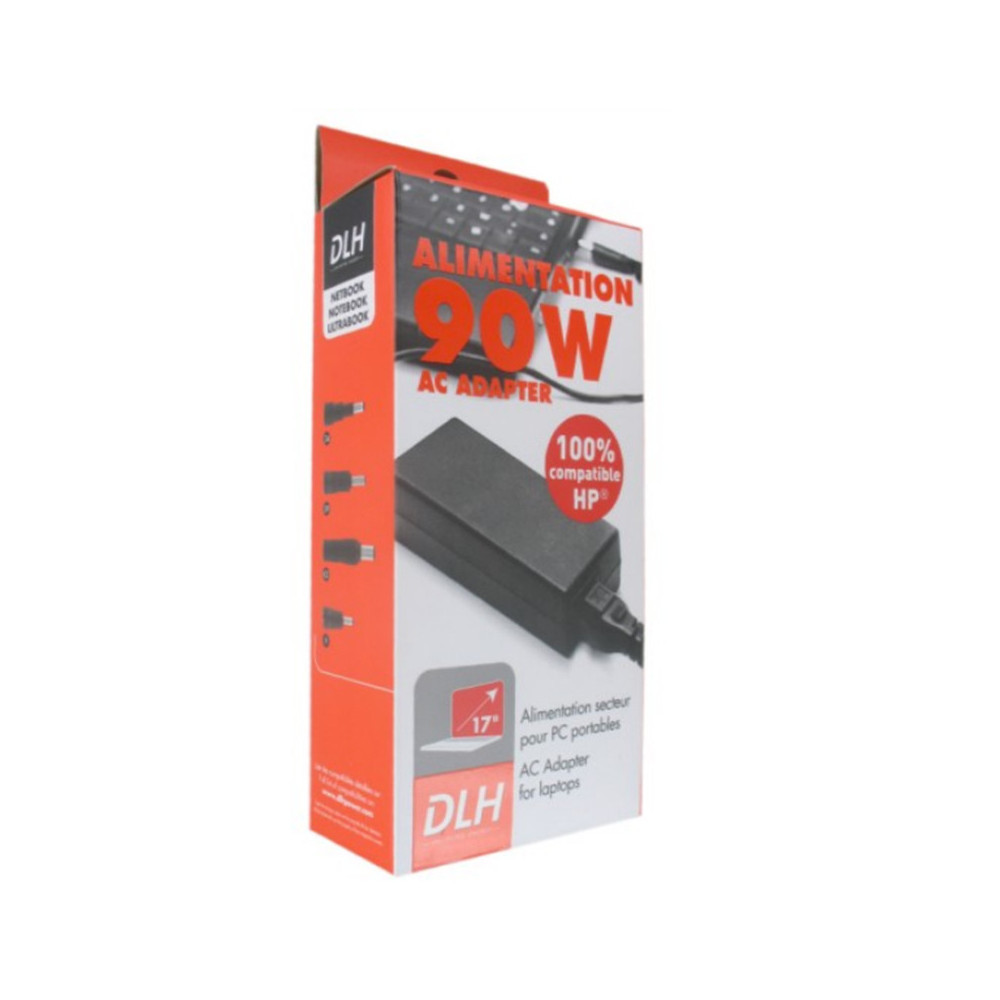 DLH ALIMENTATION SECTEUR 90W HP 100% COMPATIBLE (sauf USB-C)