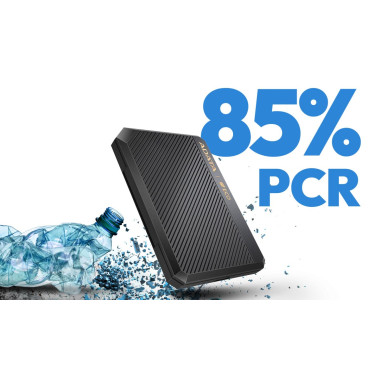 Boîtier Externe USB 3.2 Gen2 2,5" – Sans Outil, Compatible SATA, Plastique Recyclé