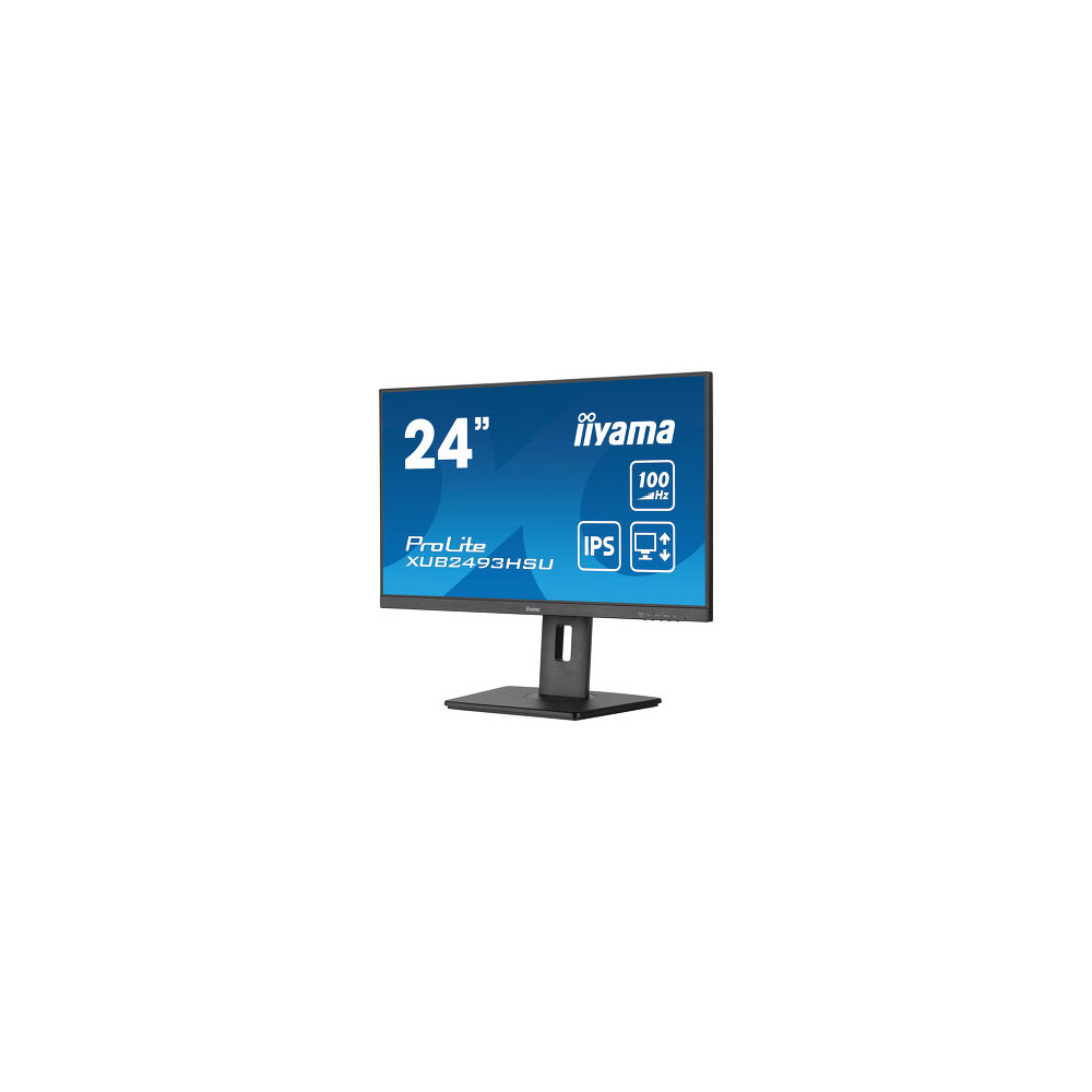 IIYAMA XUB2493HSU-B7 - 23,8p iPS FHD 1ms 300cd/m² HDMI/DP 2x2W 2xUSB Règlable Noir | ECP Grossiste informatique