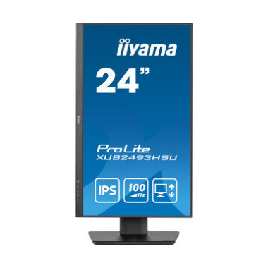 IIYAMA XUB2493HSU-B7 - 23,8p iPS FHD 1ms 300cd/m² HDMI/DP 2x2W 2xUSB Règlable Noir | ECP Grossiste informatique