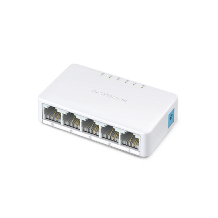 Mercusys MS105 commutateur réseau Non-géré Fast Ethernet (10 100) Blanc