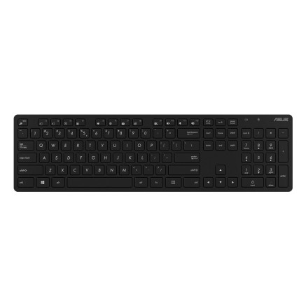 ASUS W5000 clavier Souris incluse Bureau RF sans fil QWERTZ Allemand Noir