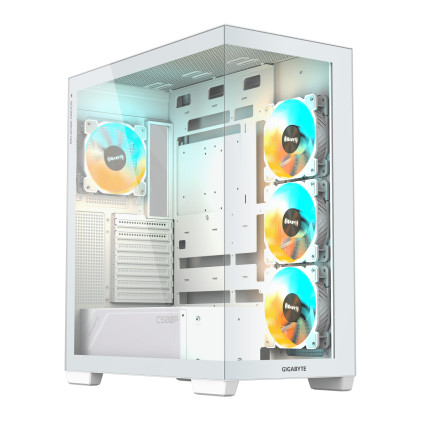 GIGABYTE C500 PANORAMIC STEALTH Midi Tower Blanc
