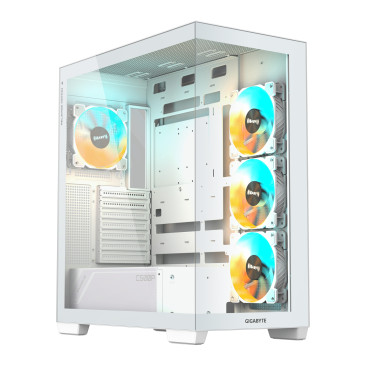 GIGABYTE C500 PANORAMIC STEALTH Midi Tower Blanc