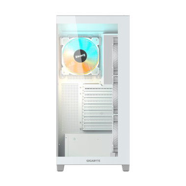 GIGABYTE C500 PANORAMIC STEALTH Midi Tower Blanc