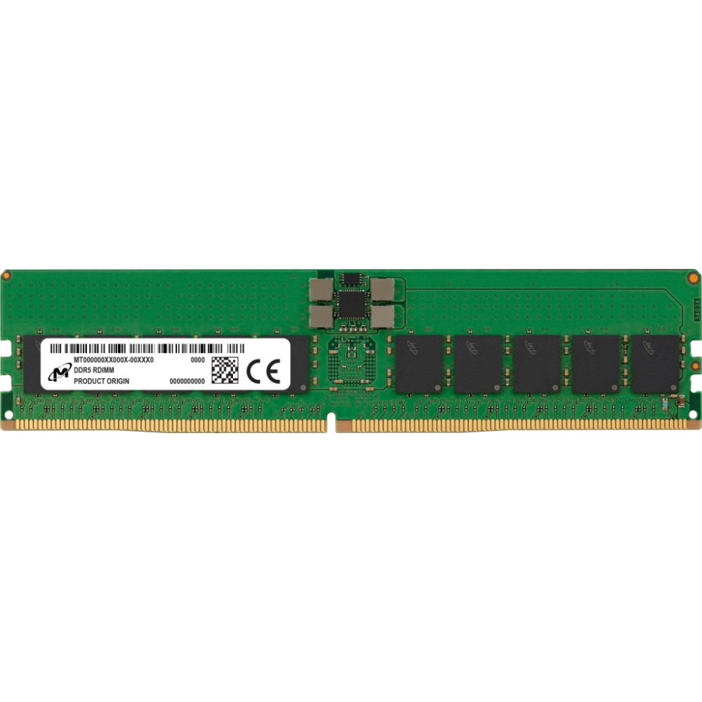 Micron MTC20F1045S1RC48BA2R module de mémoire 32 Go DDR5 4800 MHz Micron MTC20F1045S1RC48BA2R module de mémoire 32 Go DDR5 4800 MHz
