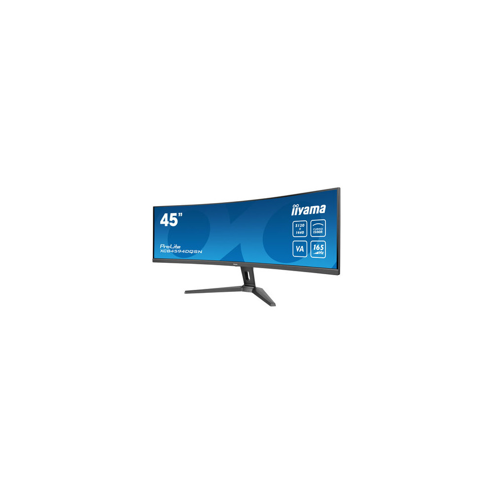 - IIYAMA XCB4594DQSN-B1 - 44.5p VA incurvé 5120x1440 - 0.8ms - 450cd/m² - 2HDMI/DP - 1xUSB-C.Dock  | ECP Grossiste informatique