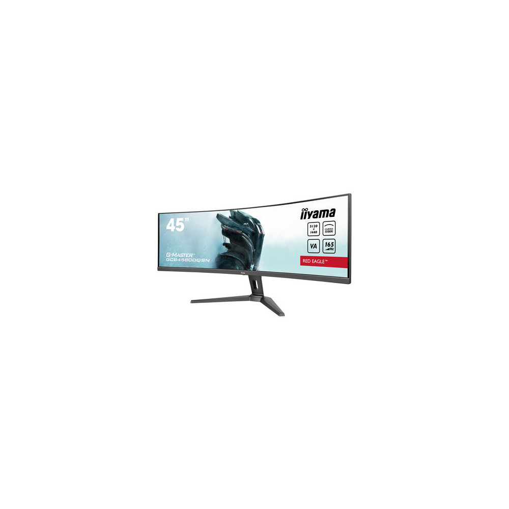 45p VA 5120x1440 incurvé 0.8ms 450cd/m² 2HDMI/DP 3USB USB-C.DOCK RJ45 2x3W PbP Noir | ECP Grossiste informatique