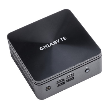 GIGABYTE GB-BRI3H-10110 barebone PC  poste de travail Noir i3-10110U BGA 1528 2,1 GHz