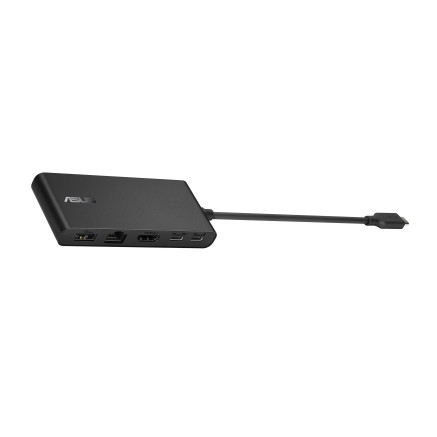 ASUS Dual 4K USB-C Dock DC201 Avec fil USB 3.2 Gen 2 (3.1 Gen 2) Type-C Noir
