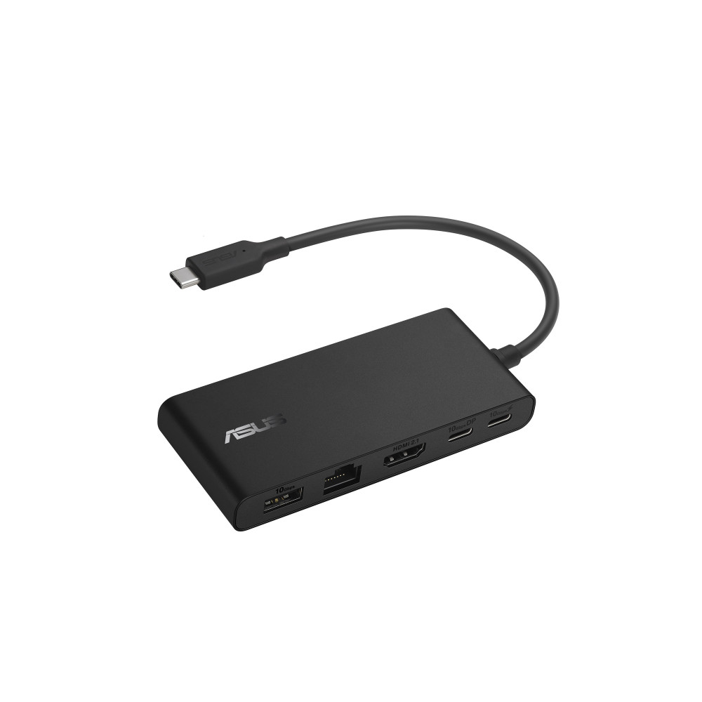 ASUS Dual 4K USB-C Dock DC201 Avec fil USB 3.2 Gen 2 (3.1 Gen 2) Type-C Noir